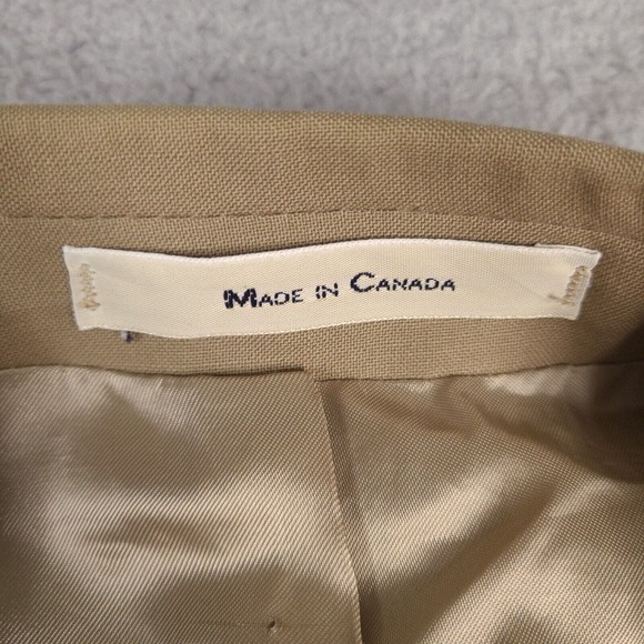 Vintage Chaps Ralph Lauren Blazer Mens‎ 46T Brown Tan Wool Sport Coat Jacket - Picture 7 of 16